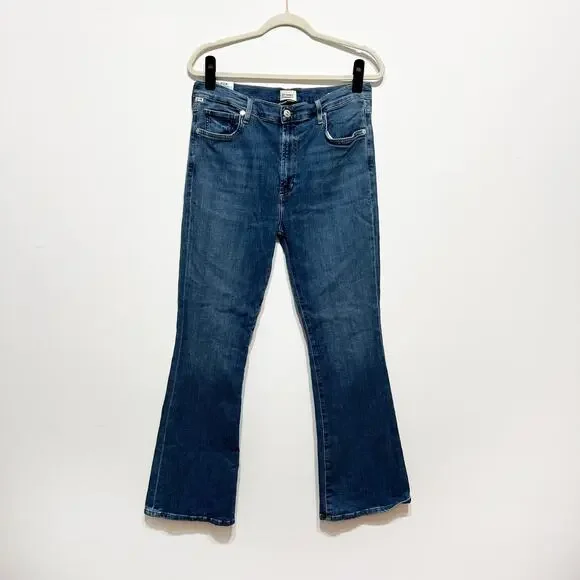 Citizens of Humanity Lilah High Rise Flare Blue Jeans Size 31 - Picture 1 of 5
